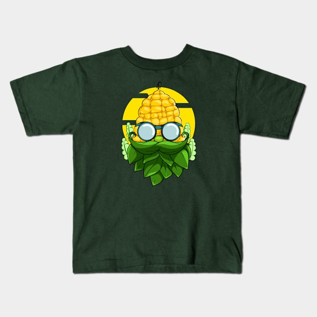 Corn Kids T-Shirt by Alsiqcreativeart